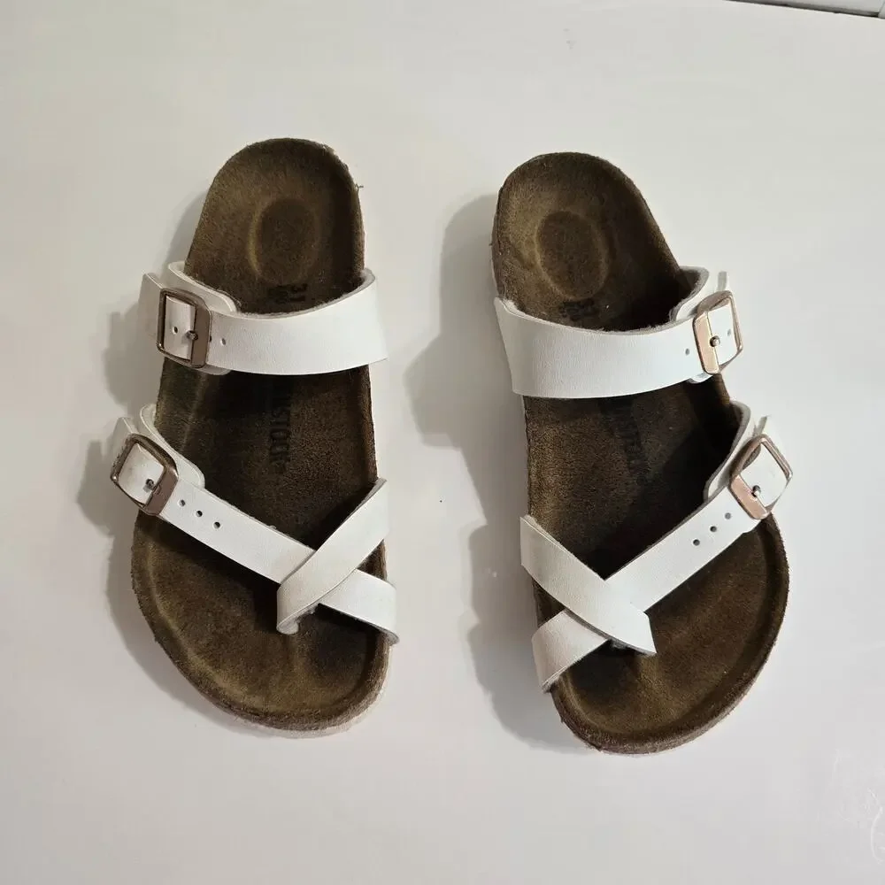 Birkenstock Mayari White Youth Size EU 31 Child 13